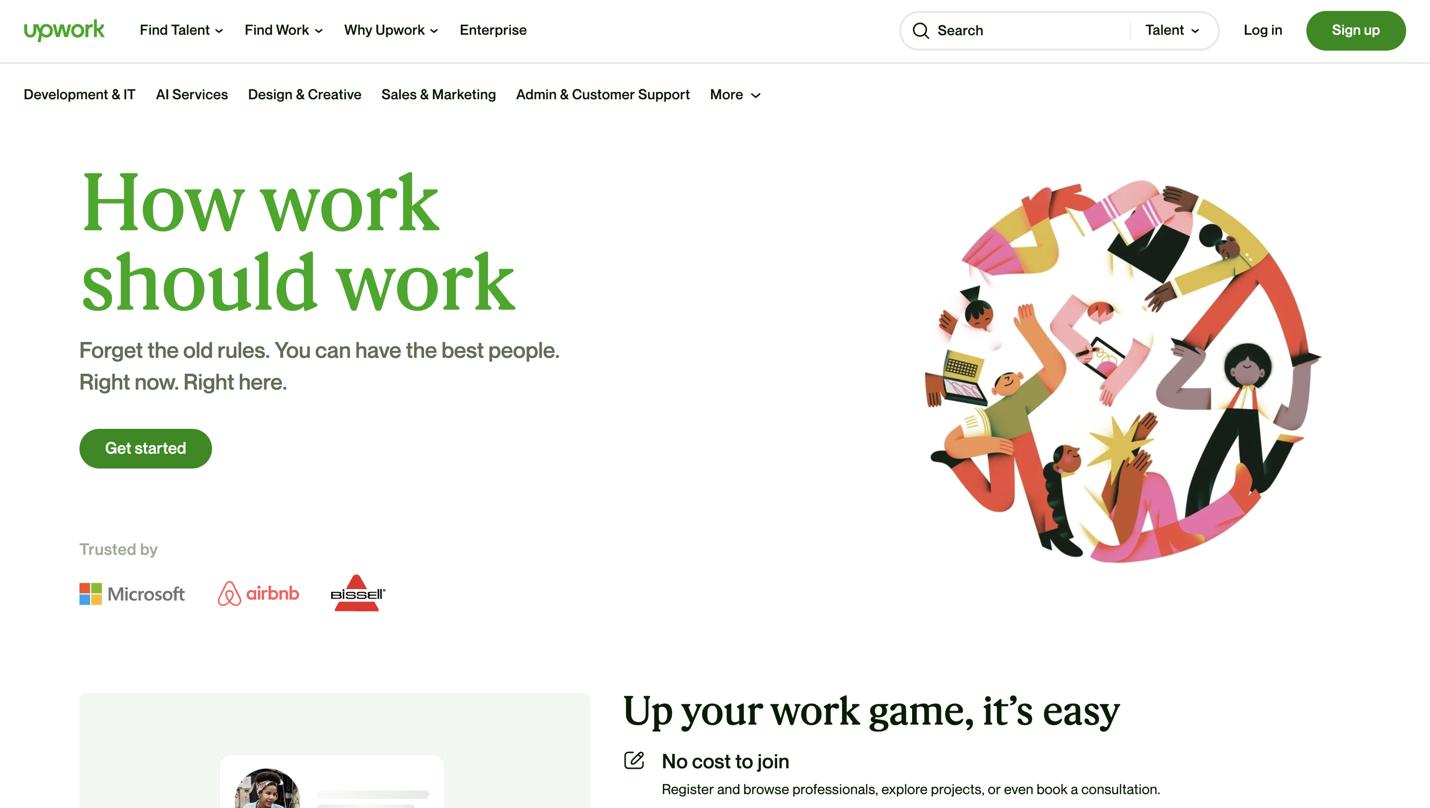 upwork screenshot